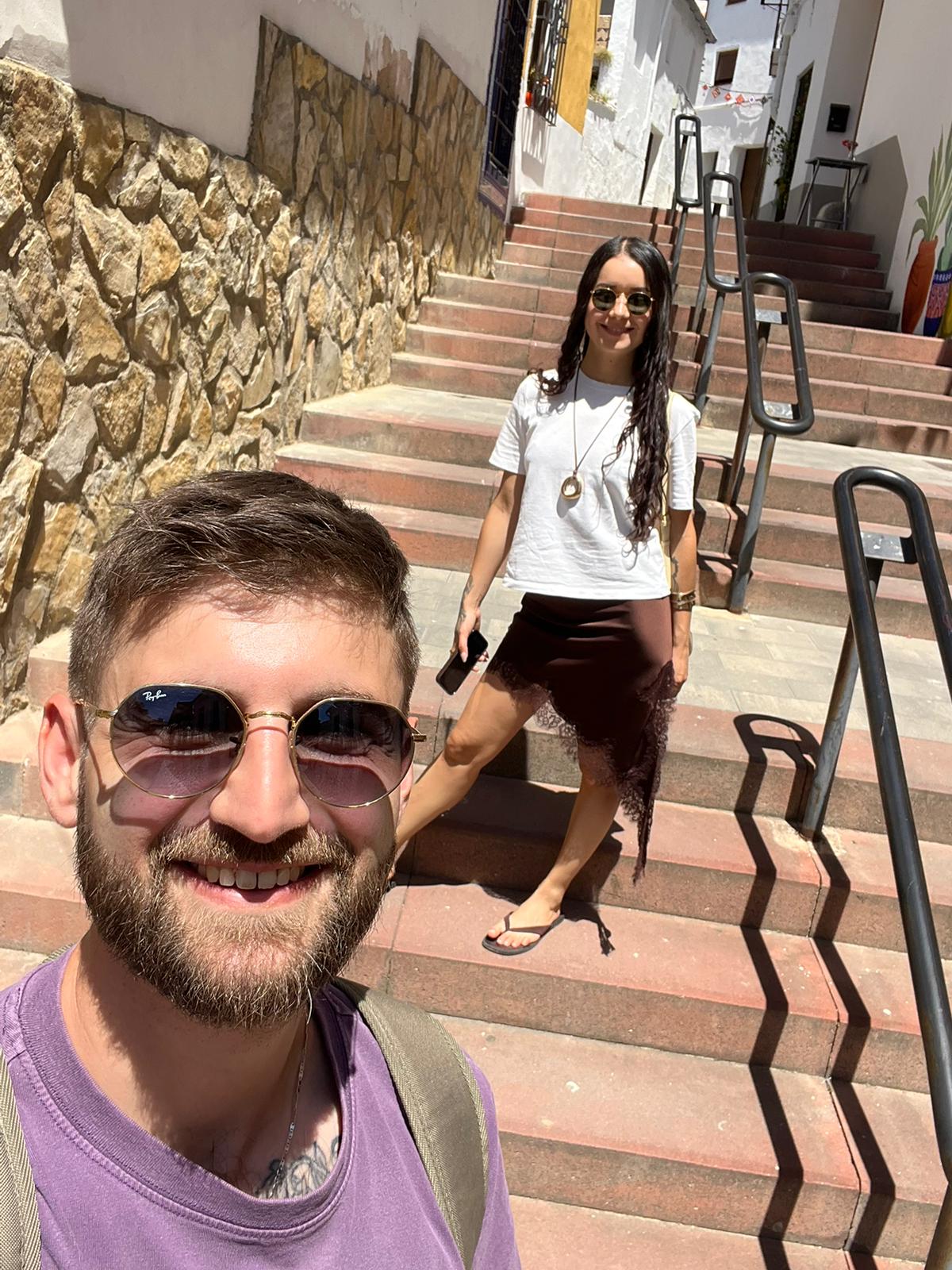 Matthias und Kelly bei Valencia