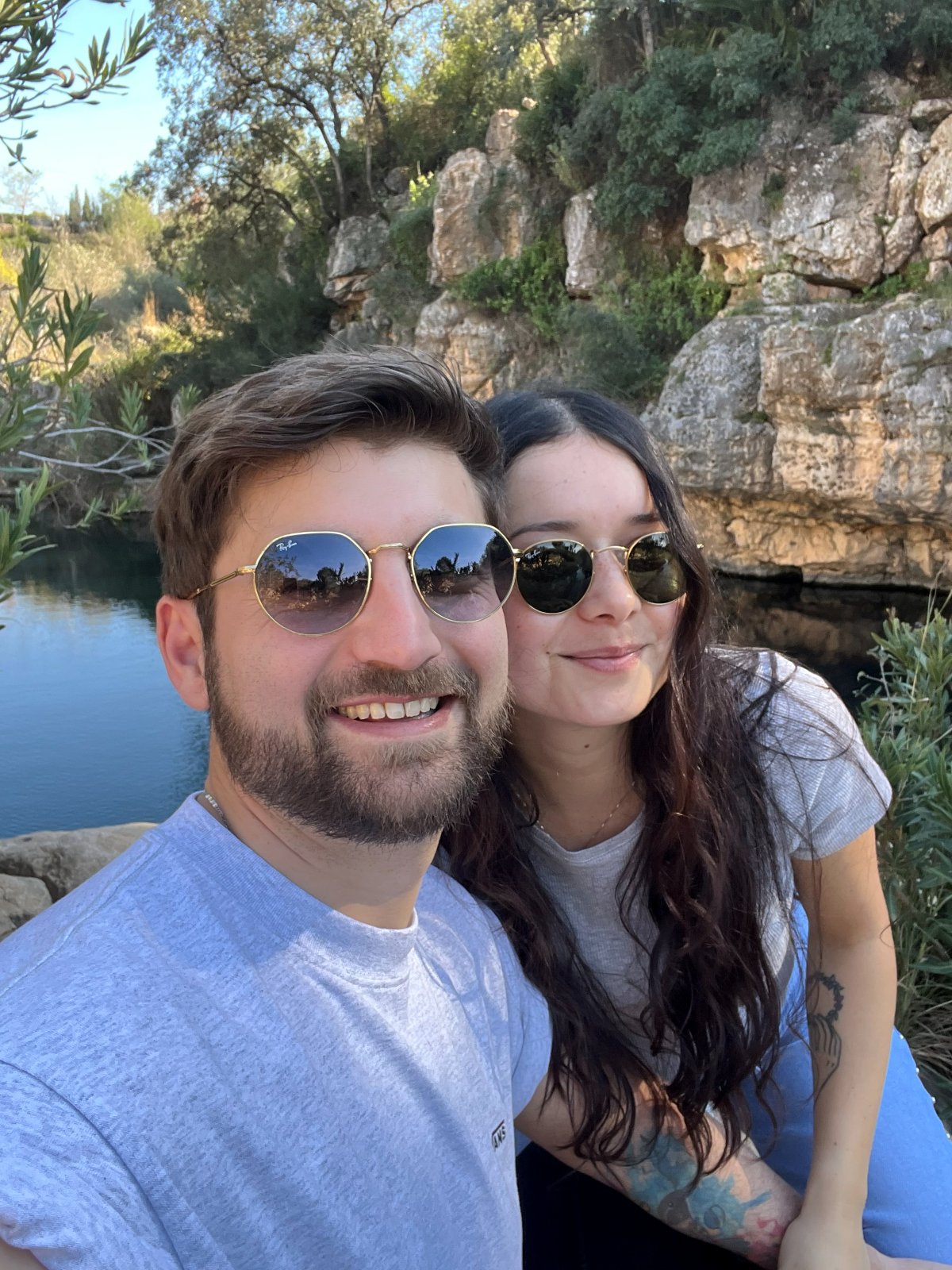 Matthias und Kelly in Valencia
